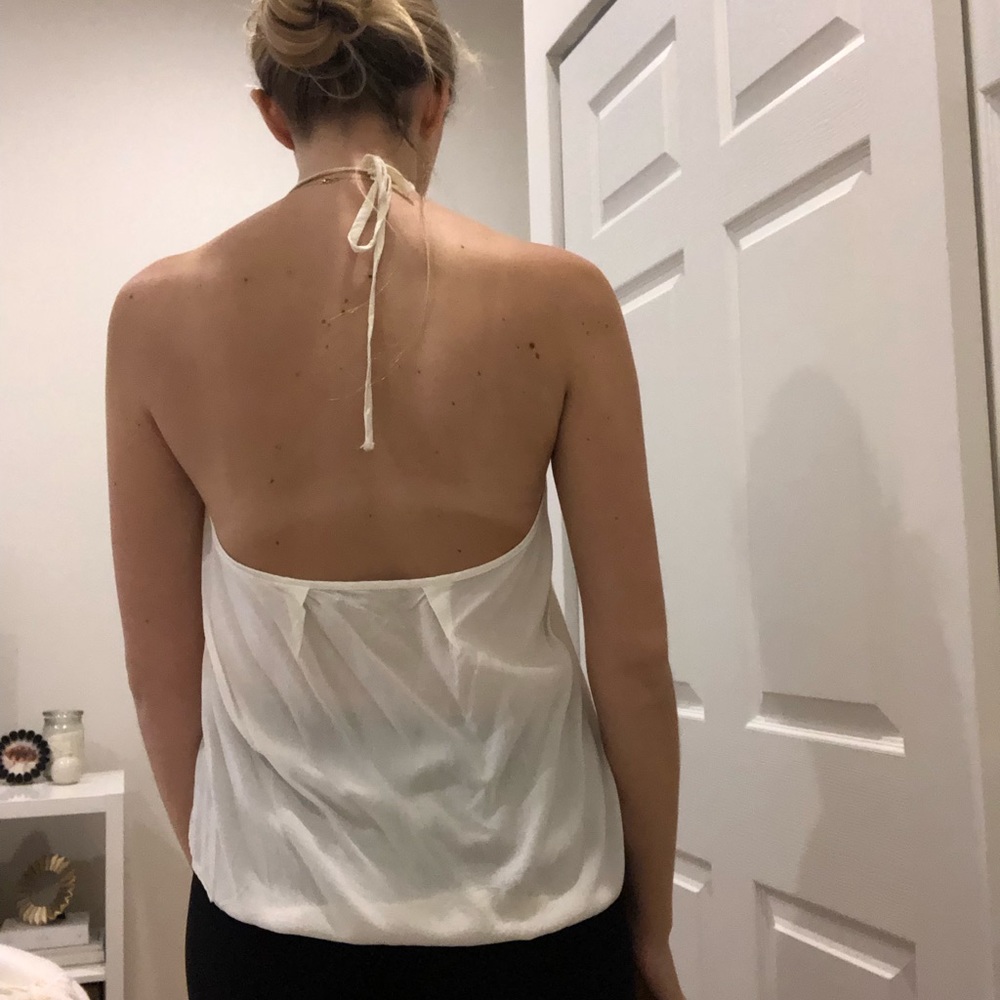 Brandy Melville tie neck top